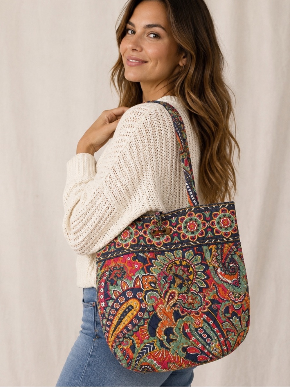 Vera Bradley in Venetian Paisley pattern Bag